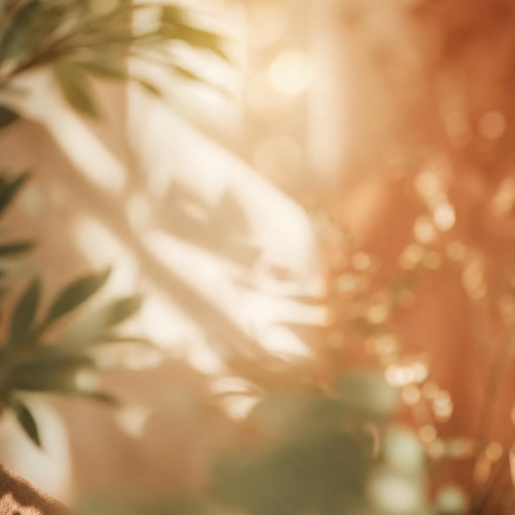 Soft warm natural background